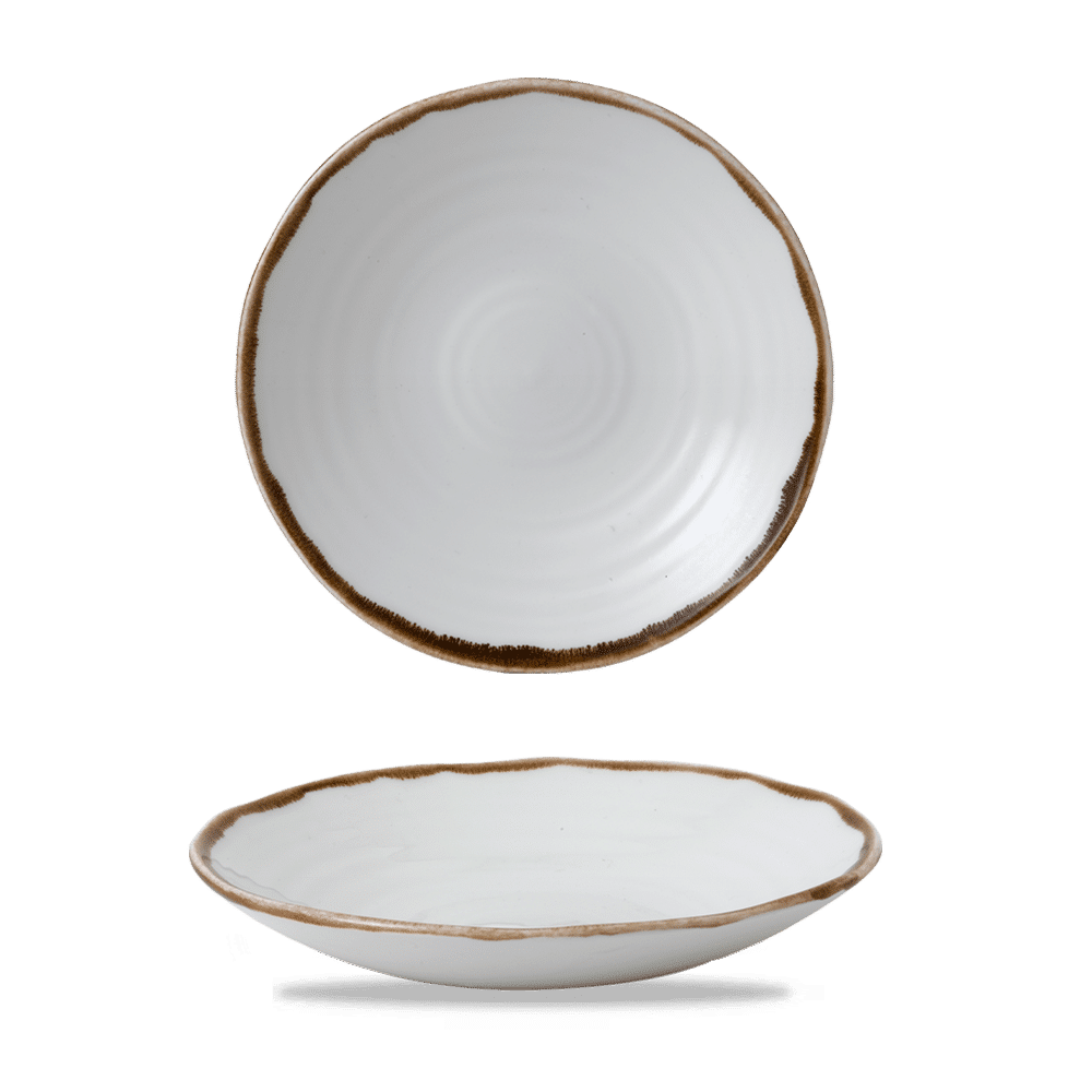 Harvest Natural  Organic Coupe Bowl 9.6" Box 12