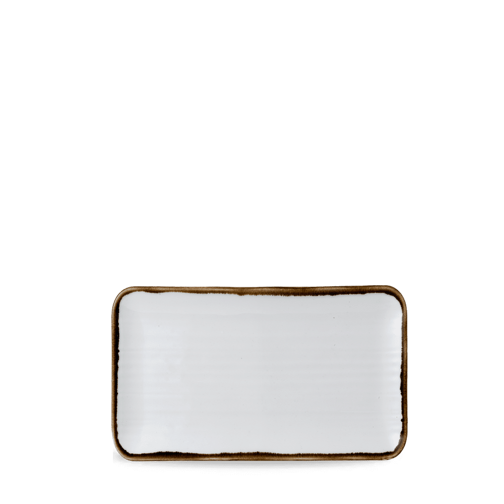 Harvest Natural  Organic Rectangular Plate 10.6X6.3" Box 12