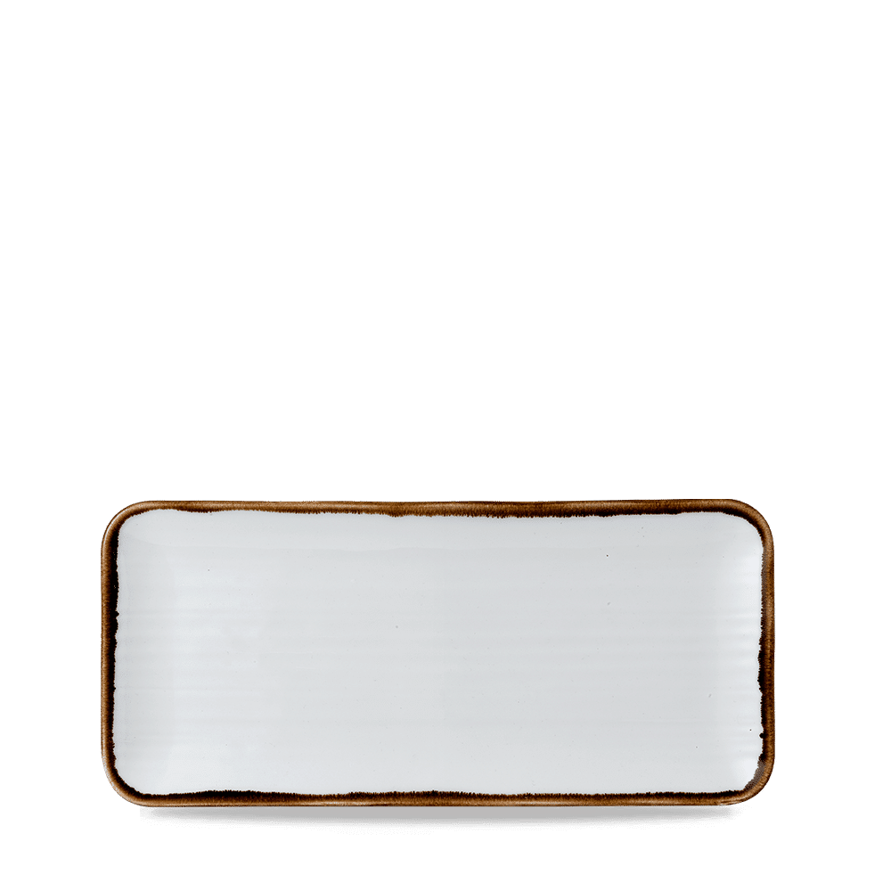 Harvest Natural Organic Coupe Rect Platter 13 3/4X6 1/4" Box 6