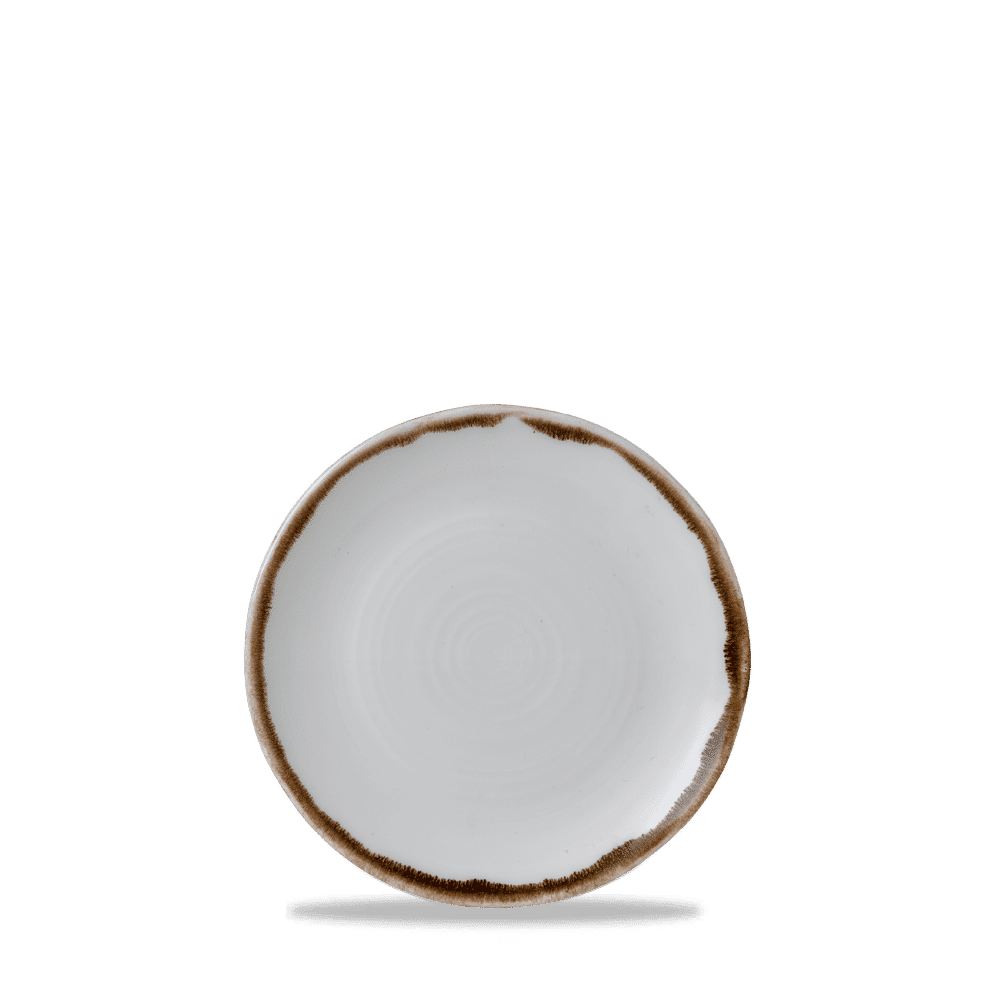 Harvest Natural  Organic Coupe Plate 6.3" Box 12