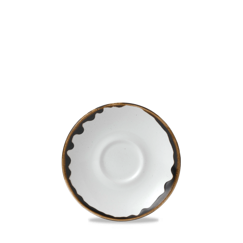 Harvest Natural  Espresso Saucer 4.5" Box 12