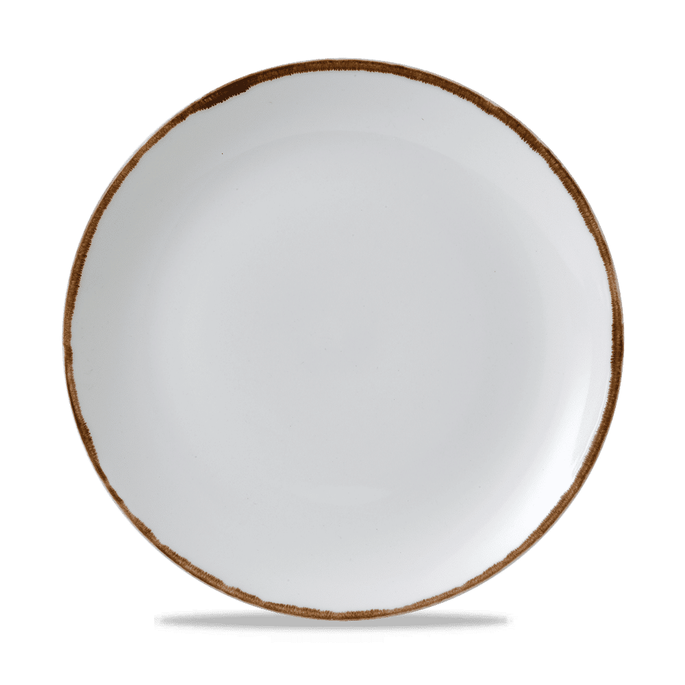 Harvest Natural  Coupe Plate 10.25" Box 12