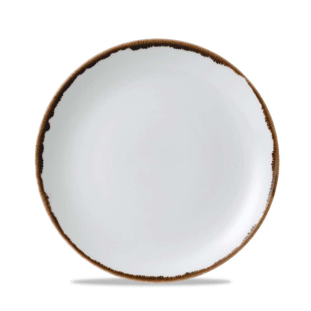 Harvest Natural  Coupe Plate 8.67" Box 12