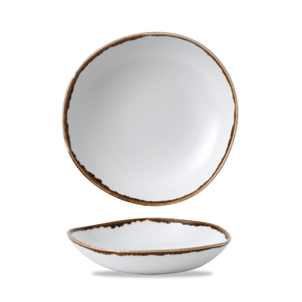 Harvest Natural Round Bowl 9 7/8"  Box 12