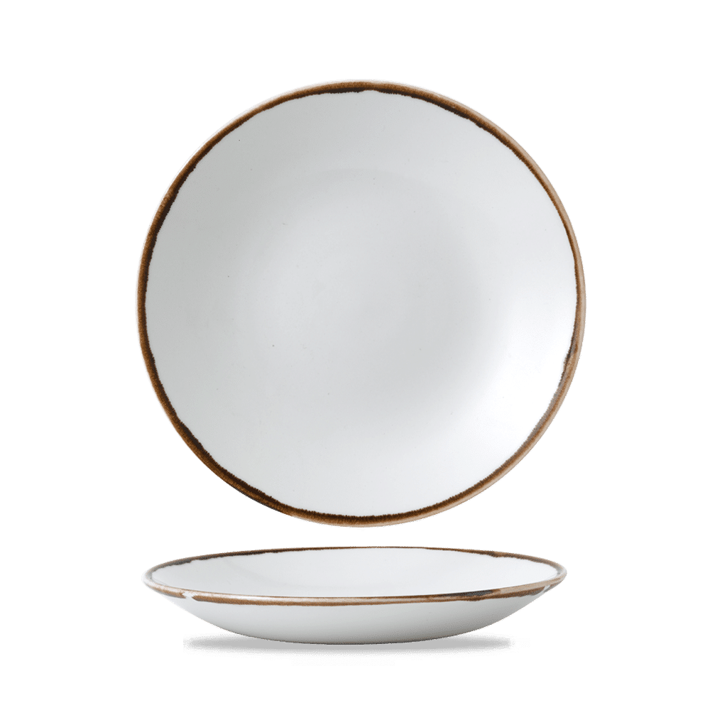 Harvest Natural  Deep Coupe Plate 11" Box 12