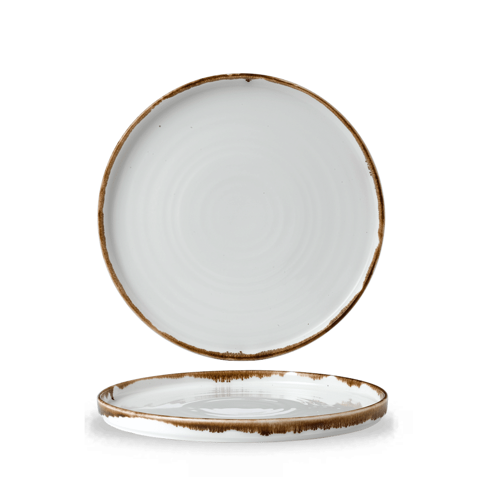 Harvest Natural  Walled Plate 10 2/8" Box 6