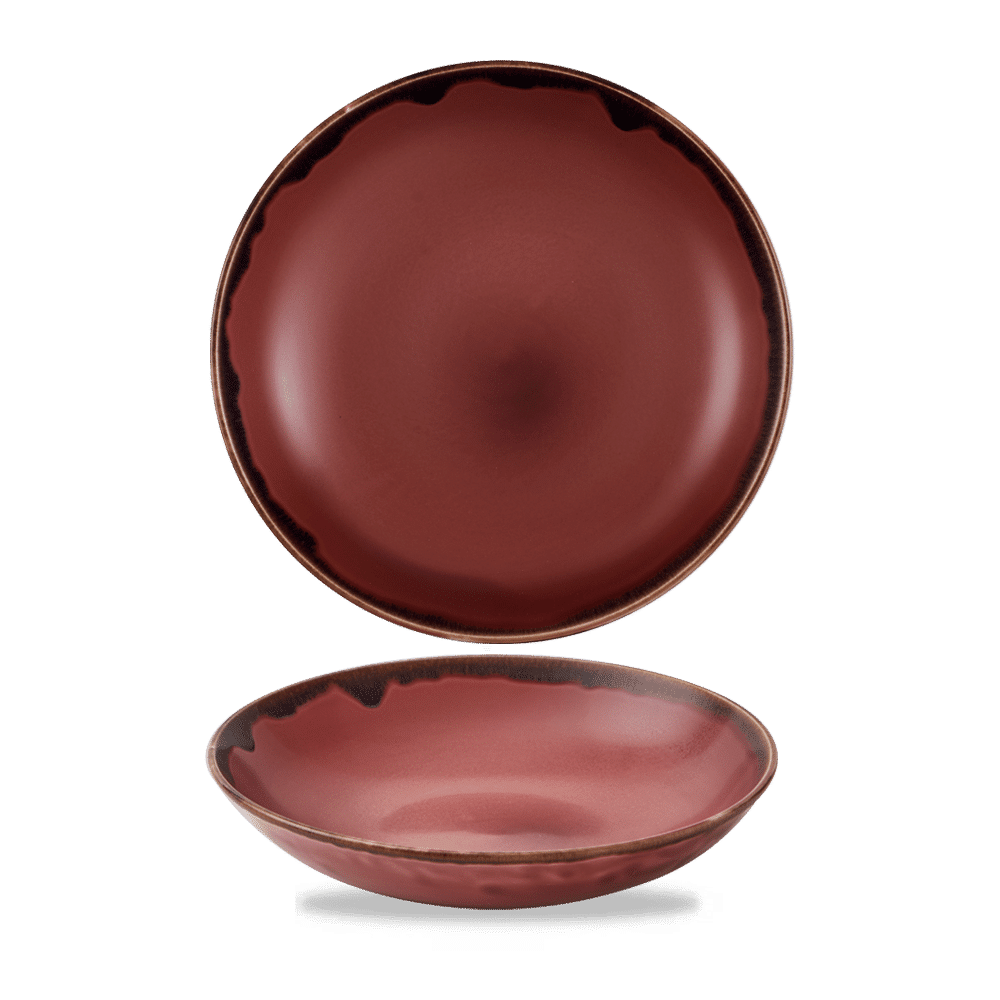 Harvest Plum  Coupe Bowl 7.25" Box 12