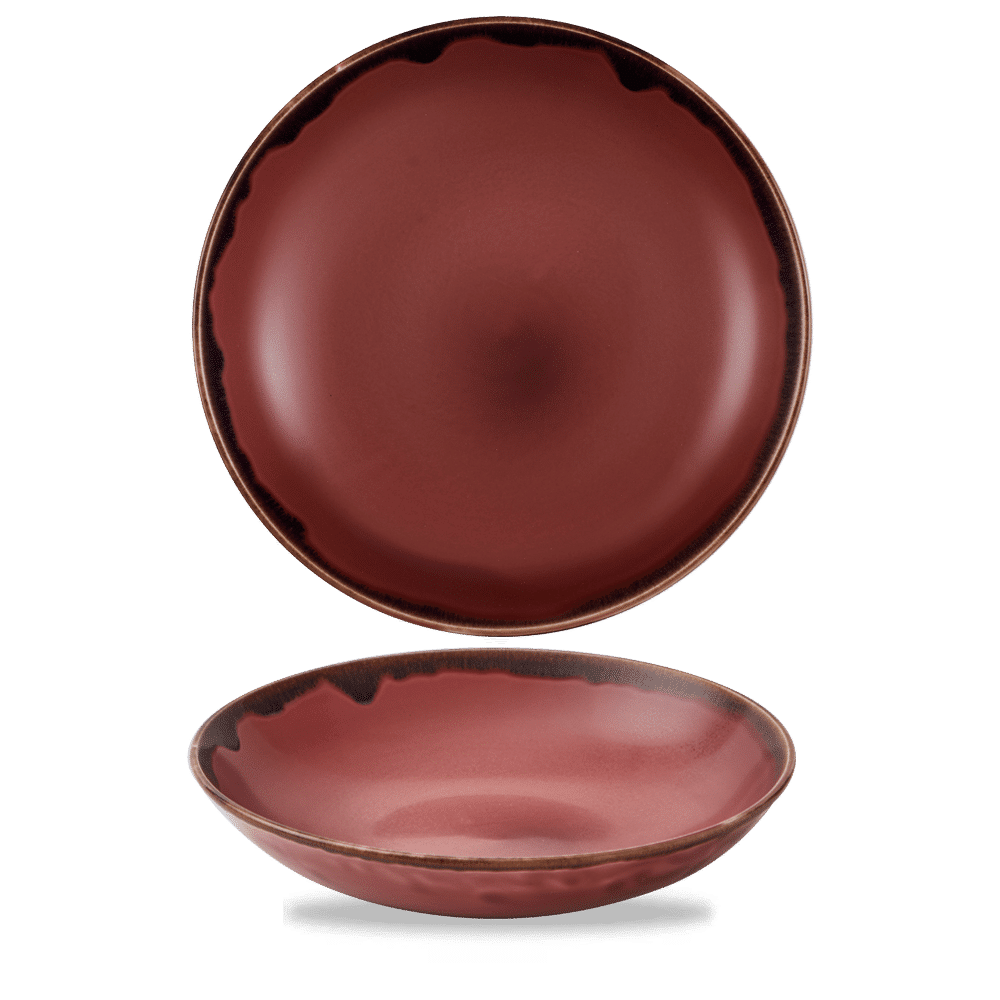 Harvest Plum  Coupe Bowl 9.75" Box 12