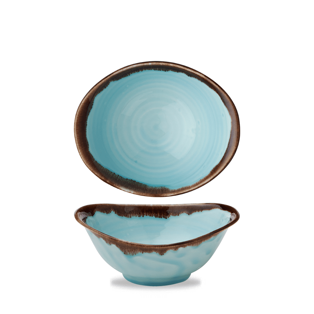 Harvest Turquoise  Deep Bowl 6 3/4X5 3/4" Box 6