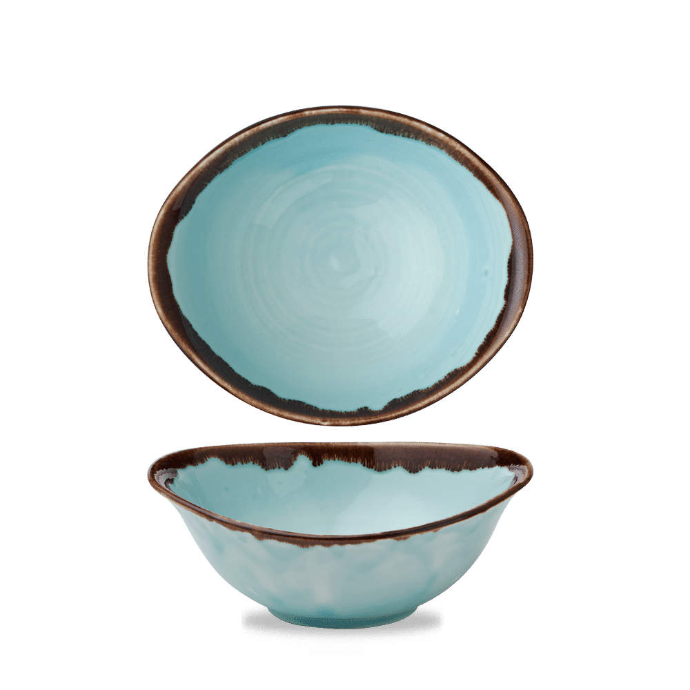 Harvest Turquoise  Deep Bowl 7 7/8X6 5/8" Box 6