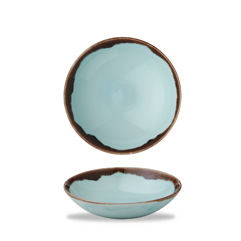 Harvest Turquoise  Coupe Bowl 7.25" Box 12