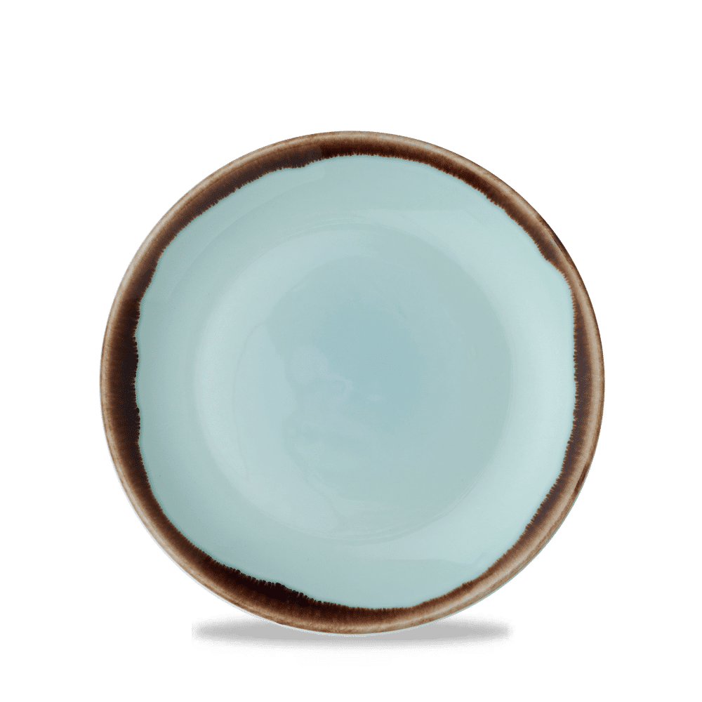 Harvest Turquoise  Coupe Plate 6.5" Box 12