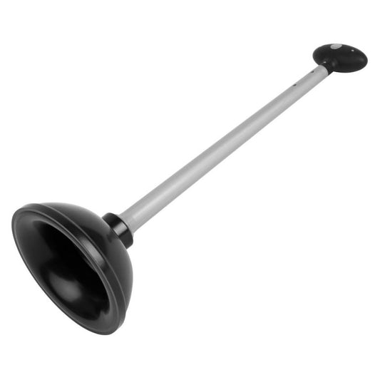 Jantex Plunger 17" Length: 440mm. Plastic Handle. Thick-Rubber Suction Cup