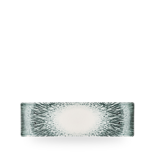 LUME BLACK OBLONG TASTING TRAY 11 1/2 X 3 3/8" BOX 6