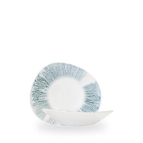 LYRA BLUE OPAL ORGANIC BOWL 7 7/8" BOX 12