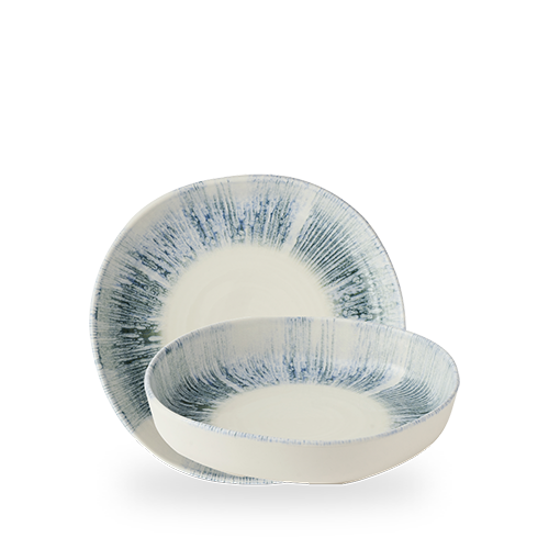 Organic Walled Bowl 9"  Box 6
