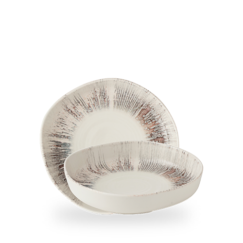 Organic Walled Bowl 9"  Box 6