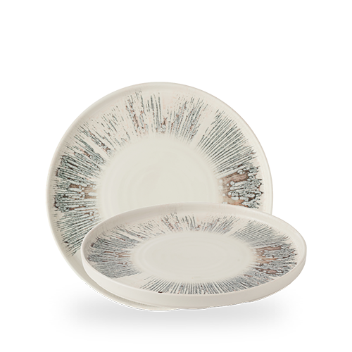 Walled Plate 10 1/4" Box 6