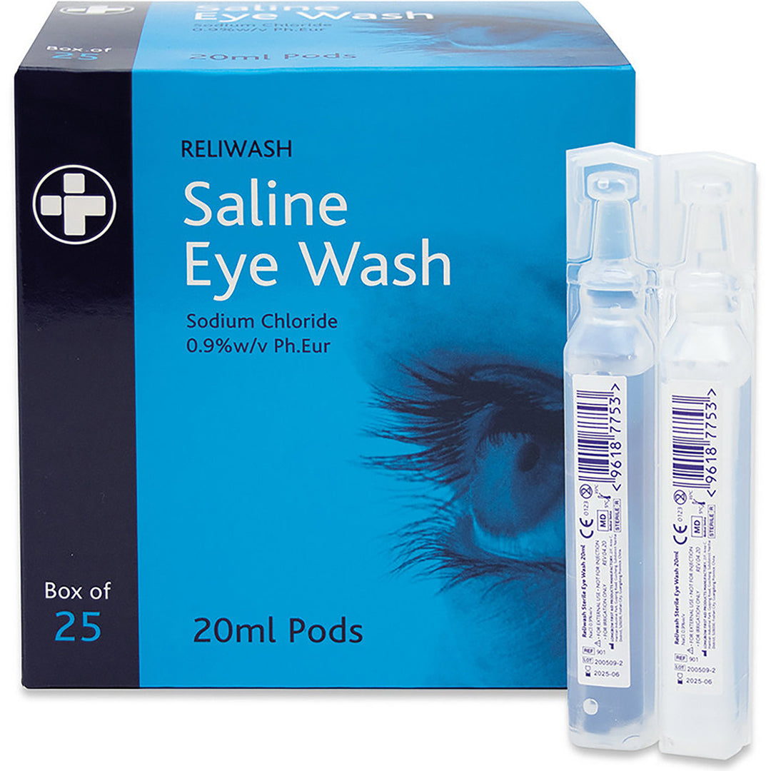 Eye Wash Pods - 20ml (Box 25)