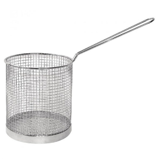 Vogue Stainless Steel Spaghetti Basket 15cm - Size:15cm. Material: Stainless steel.