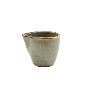 Terra Porcelain Grey Jug 9cl/ 3oz - Pack of 6