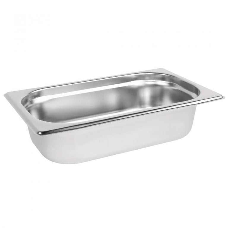 Vogue Stainless Steel 1/4 Gastronorm Tray 65mm