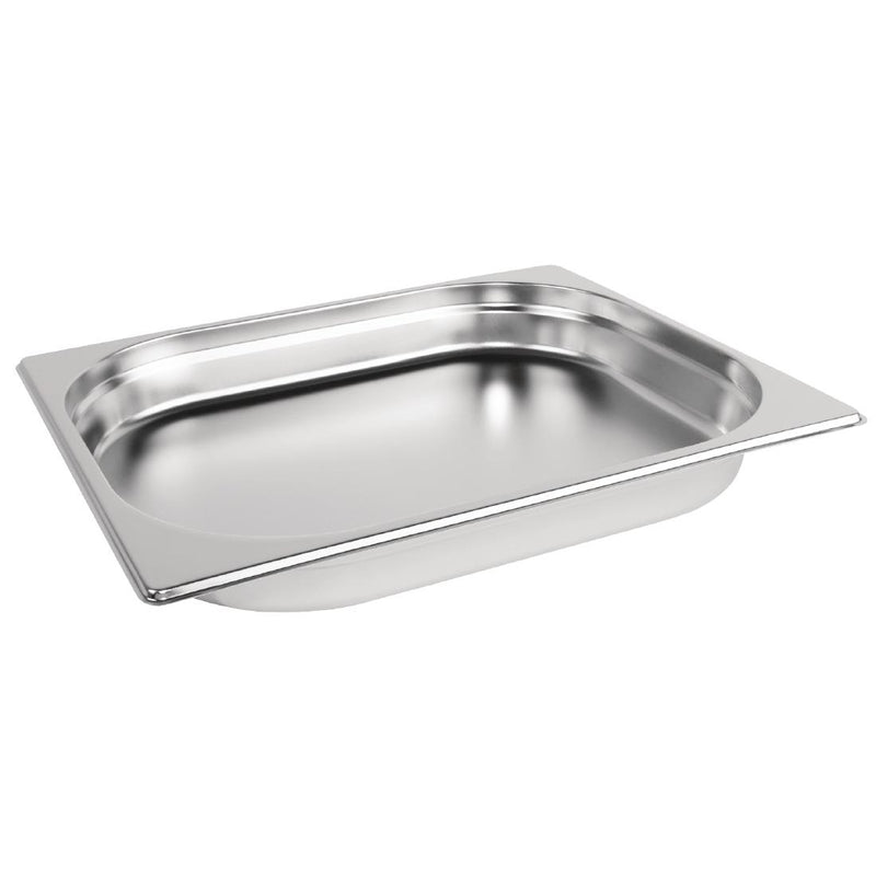 Vogue Stainless Steel 1/2 Gastronorm Tray 40mm