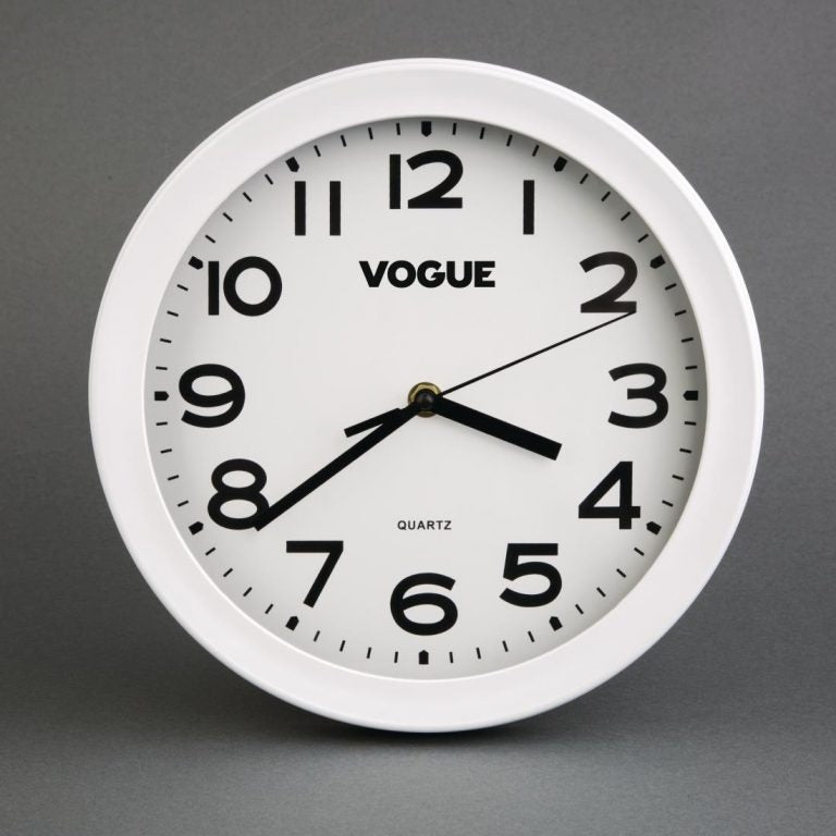 Vogue Kitchen Clock - Diameter: 240mm