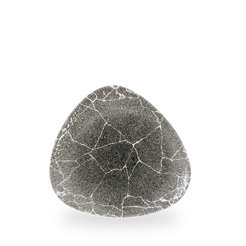 Kintsugi Reverse Quartz Black Lotus Plate 9 5/8" Box of 12 (3-5 Working Days Delivery)