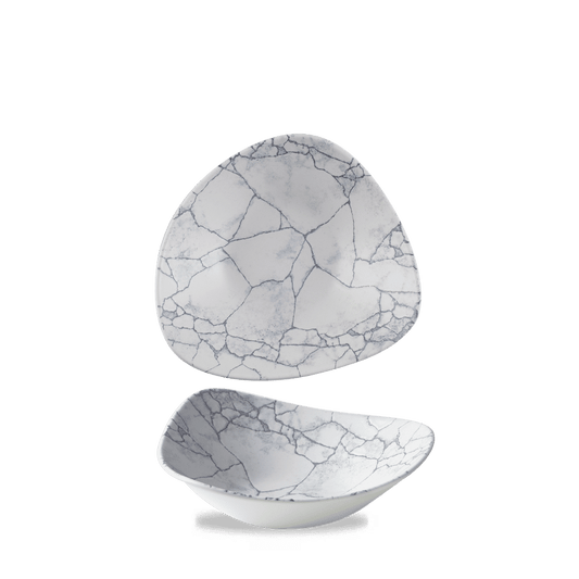 Studio Prints Kintsugi Pearl Grey Lotus Bowl 9" Box of 12 (3-5 Working Days Delivery)