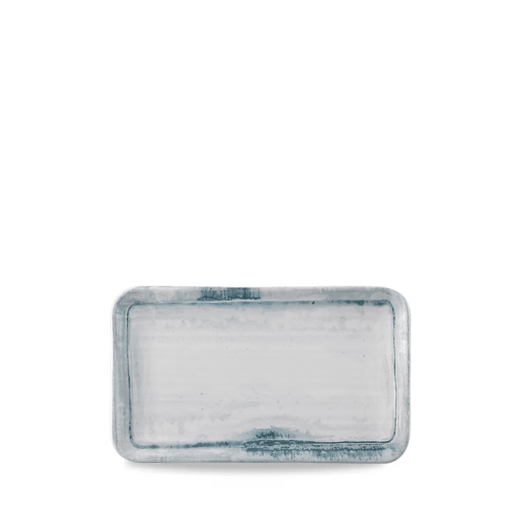 Finca Limestone  Organic Rectangular Plate 10.6X6.3" Box 12