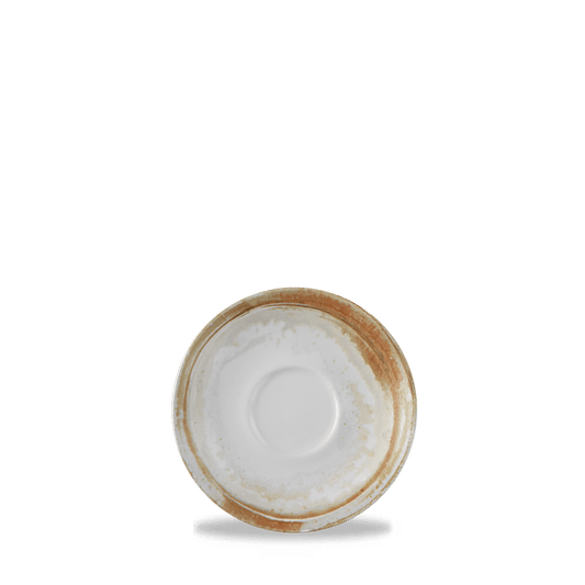 Finca Sandstone Cappuccino Saucer 6.25" Box of 12 (3-5 Working Days Delivery)
