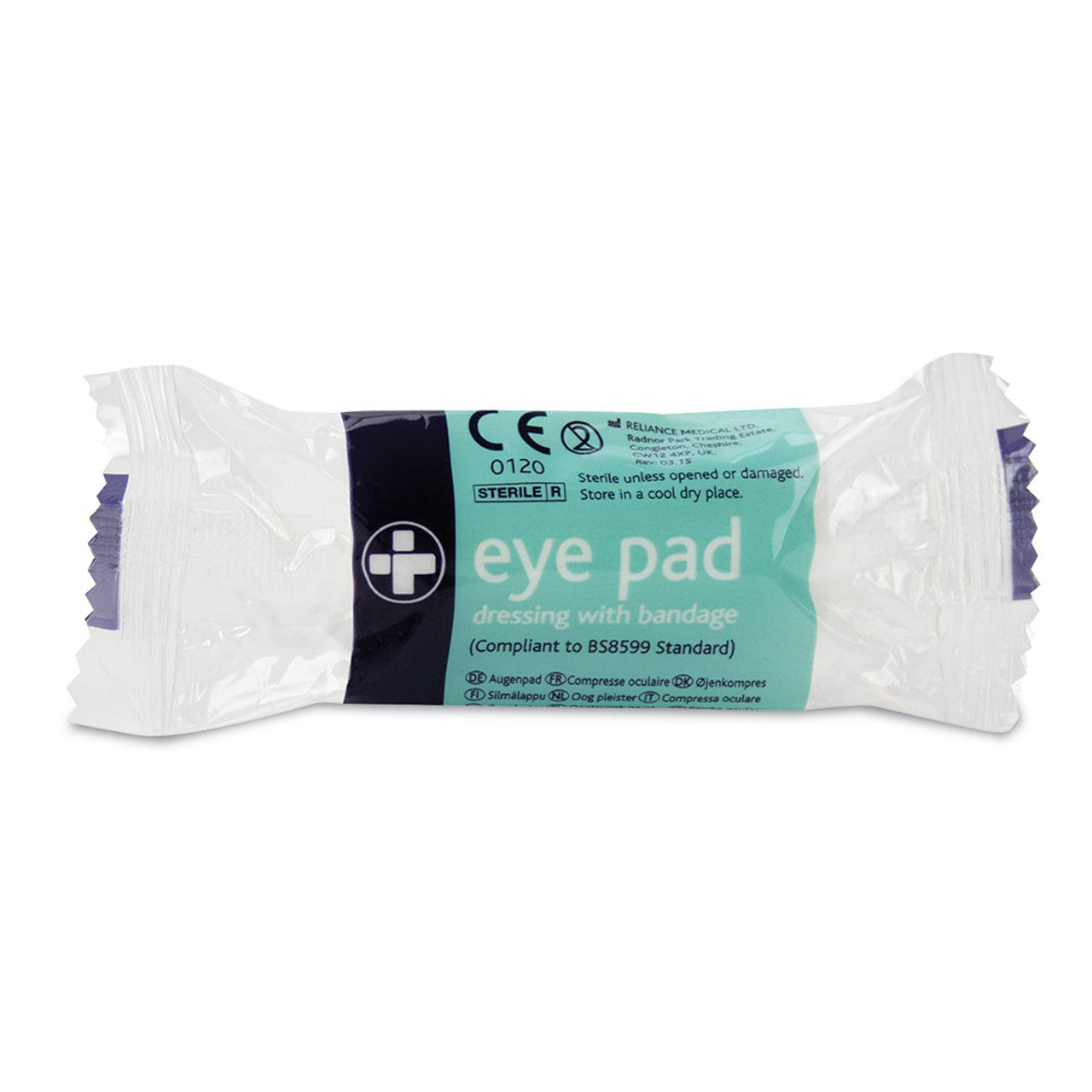Eye Pad Dressing Sterile 12 Pack