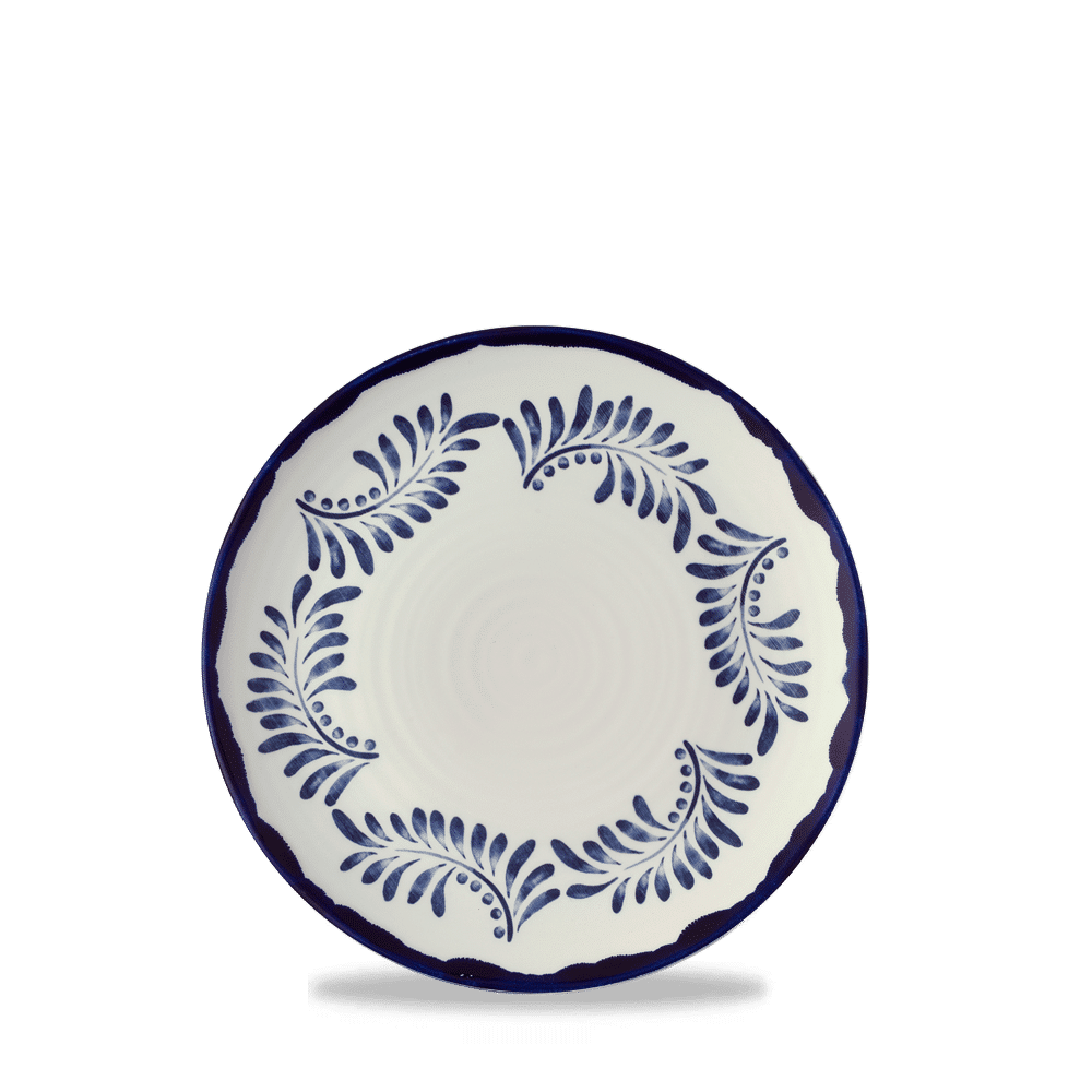 Harvest Mediterranean  Organic Coupe Plate 11.4" Box 12