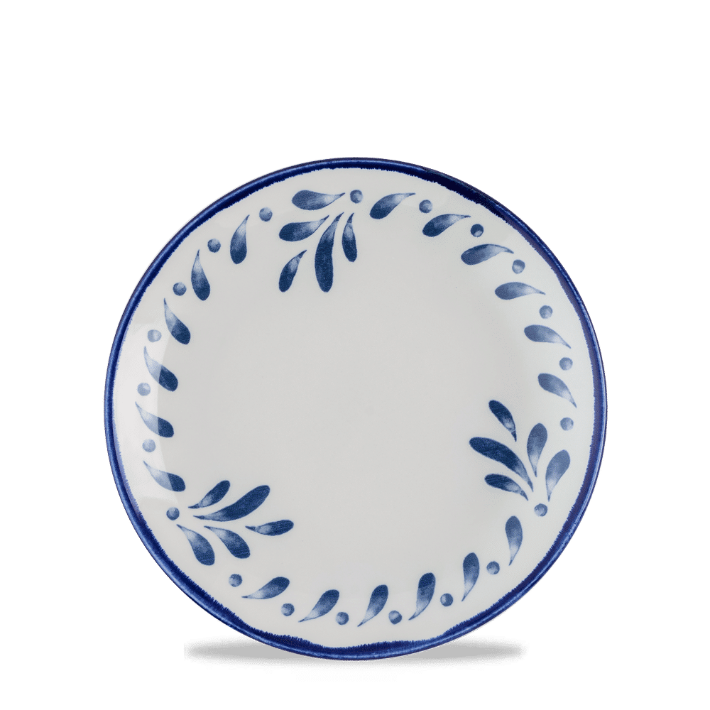 Harvest Mediterranean  Coupe Plate 6.5" Box 12