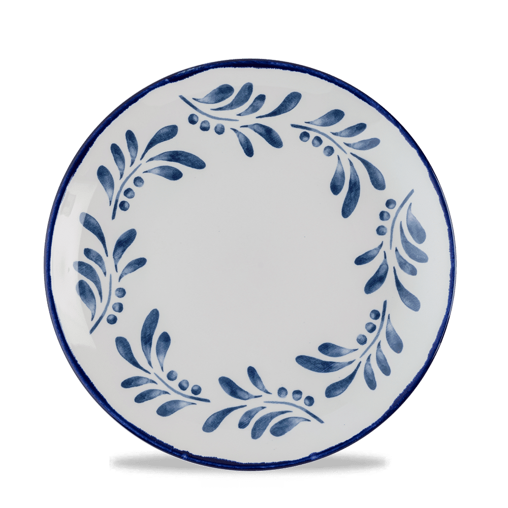 Harvest Mediterranean  Coupe Plate 8.67" Box 12