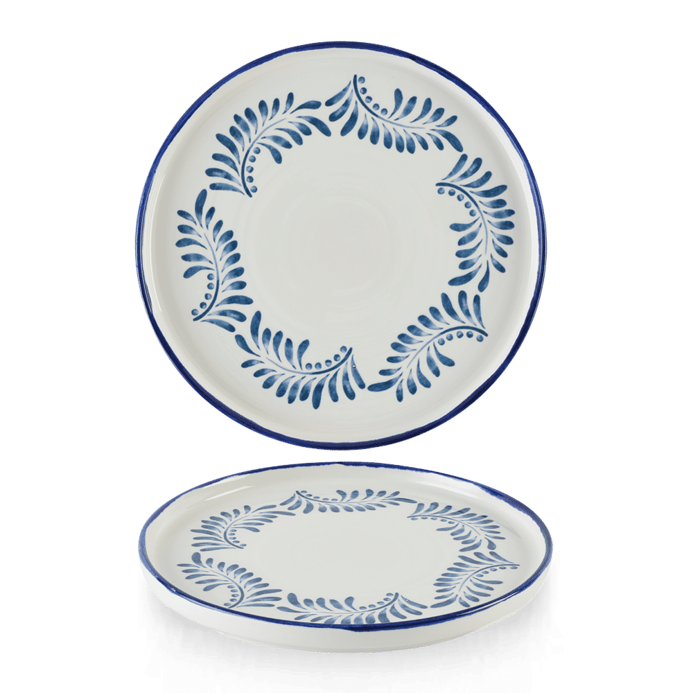 Harvest Mediterranean  Walled Plate 10 2/8" Box 6