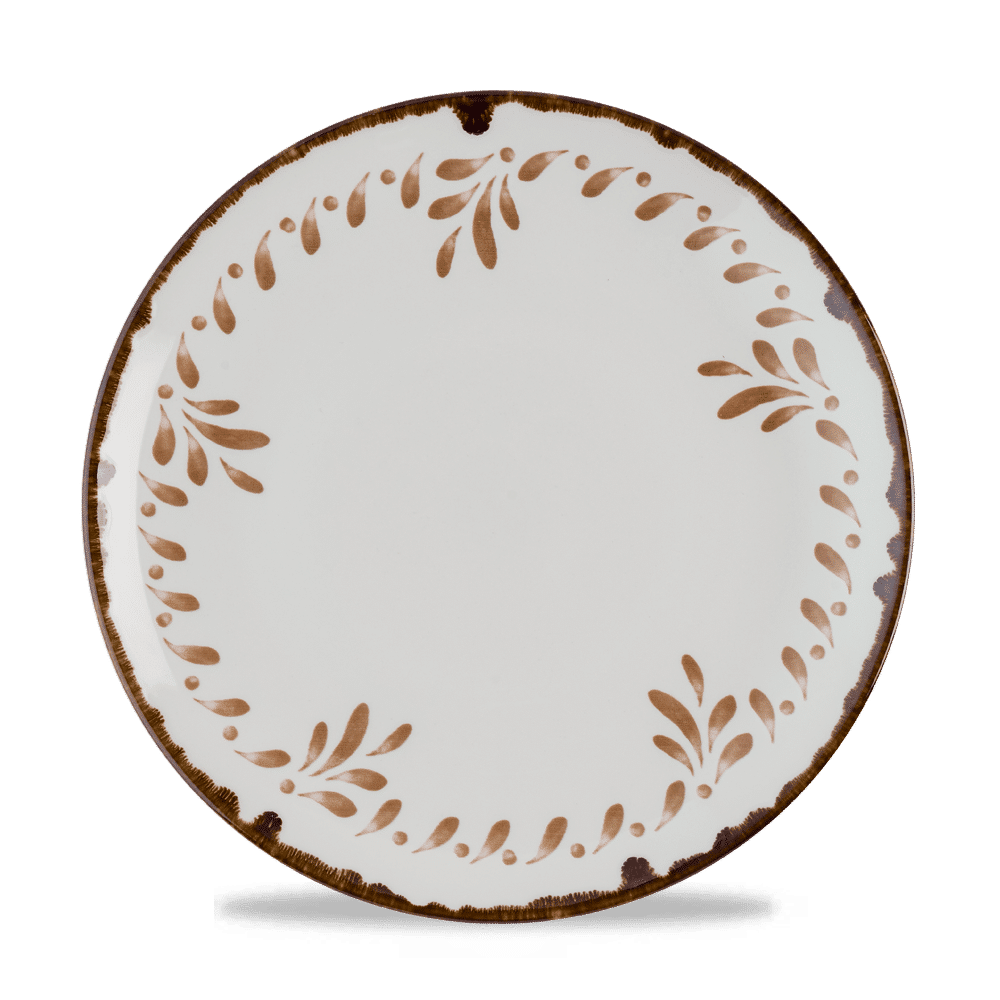 Harvest Mediterranean Terracotta  Coupe Plate 10.25" Box 12
