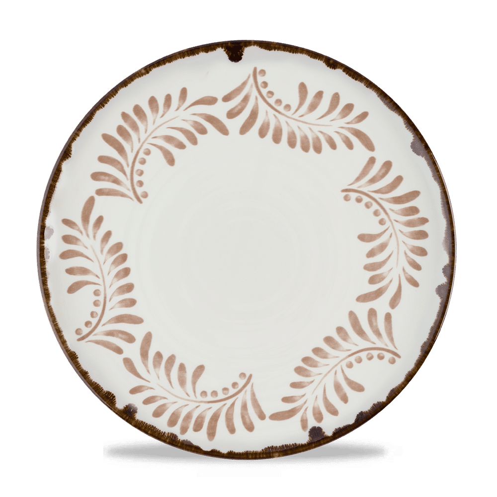 Harvest Mediterranean Terracotta  Coupe Plate 11.25" Box 12