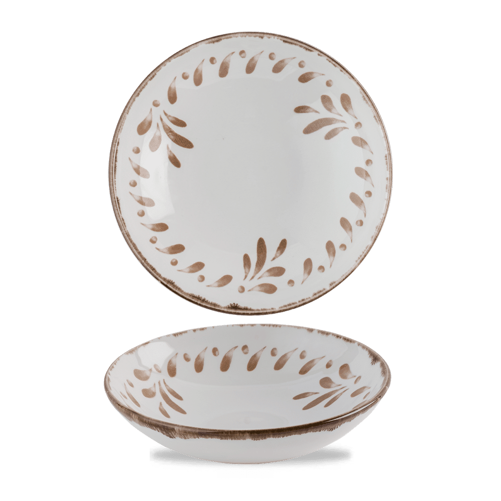 Harvest Mediterranean Terracotta  Coupe Bowl 7.25" Box 12