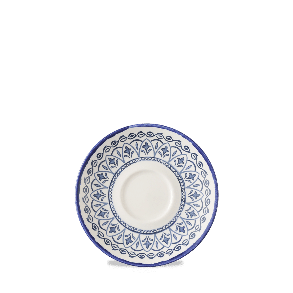 Harvest Mediterranean Moresque  Cappuccino Saucer 6.25" Box 12