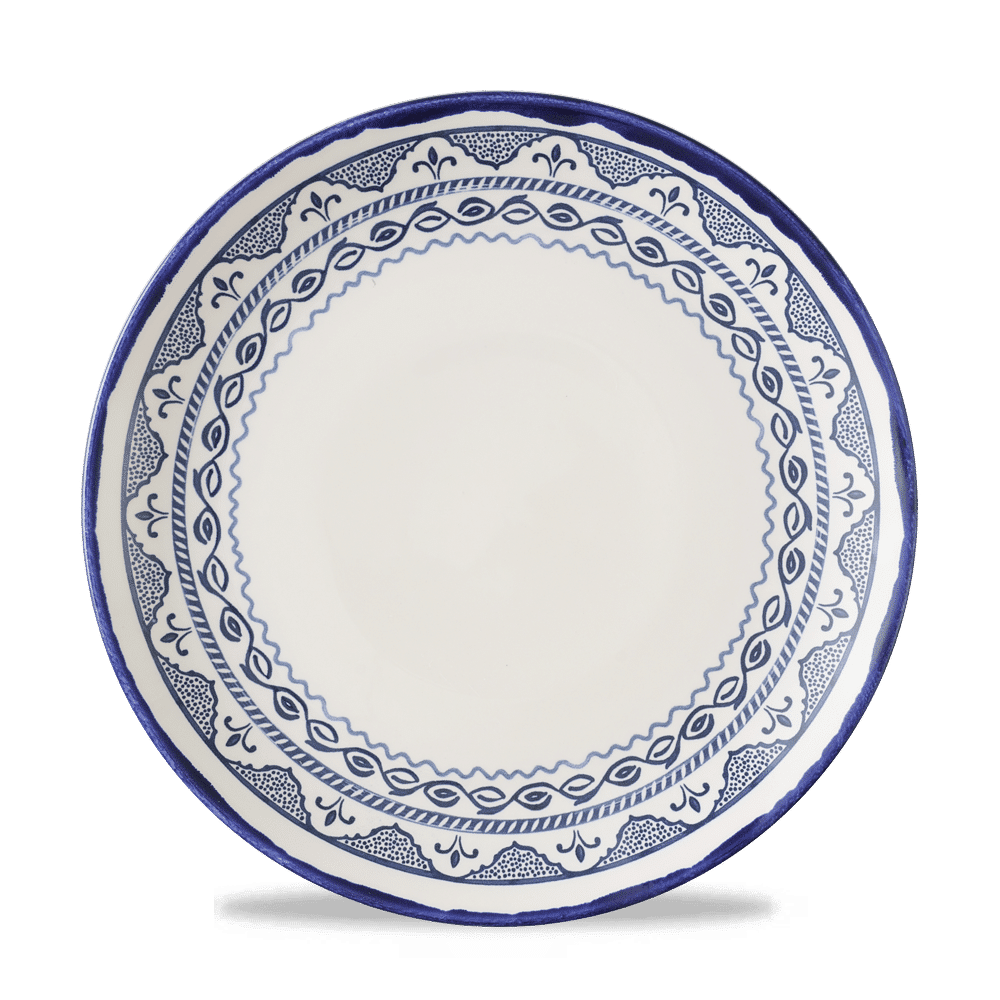 Harvest Mediterranean Moresque  Coupe Plate 10.25" Box 12