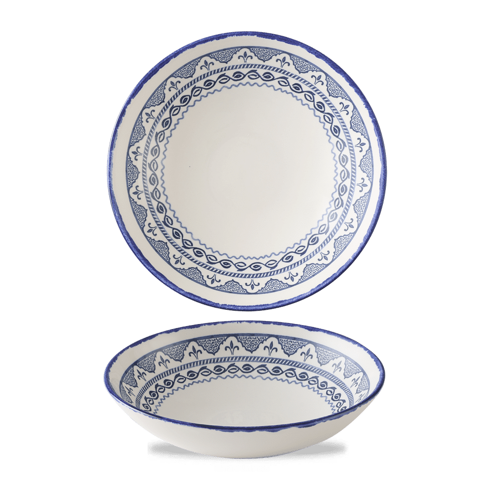 Harvest Mediterranean Moresque  Coupe Bowl 7.25" Box 12