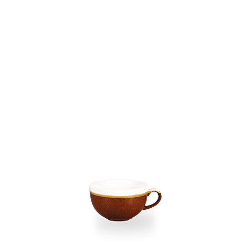 Monochrome Cinnamon Brown  Cappuccino Cup 8Oz Box 12