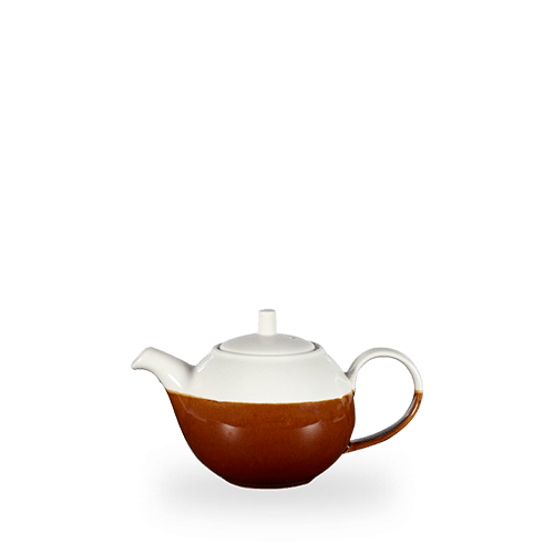 Monochrome Cinnamon Brown Profile Beverage Pot 15Oz Box of 4 (3-5 Working Days Delivery)