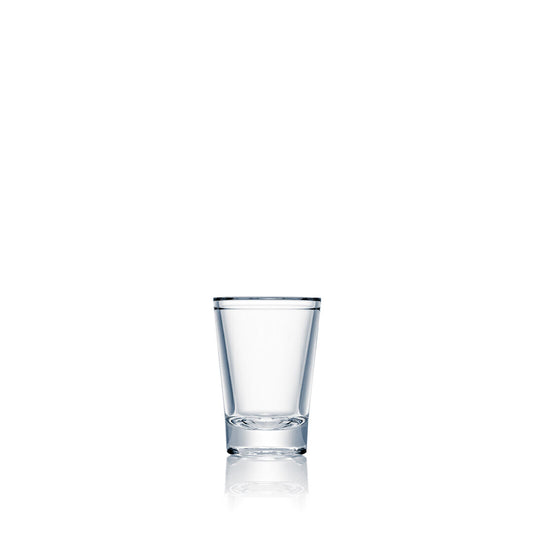Polycarbonate Barware Shot Glass 7.5cl (2.75oz) Box of 12