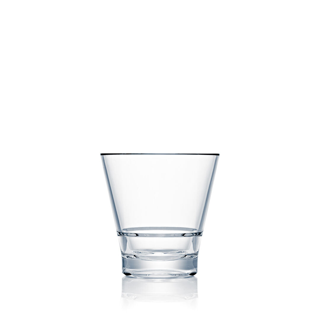Polycarbonate Capella Stack Clear Rocks 26.5cl (9.25oz) Box of 12
