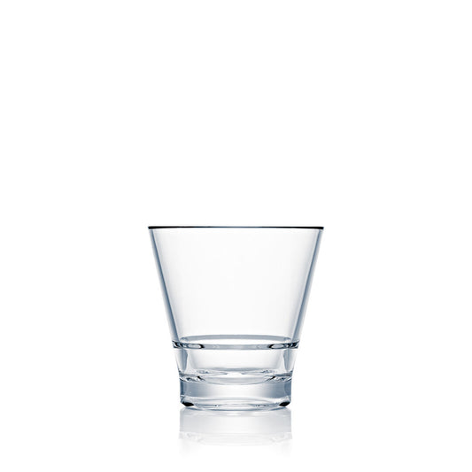Polycarbonate Capella Stack Clear Rocks 26.5cl (9.25oz) Box of 12