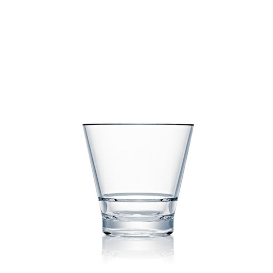 Polycarbonate Capella Stack Clear Double Rocks 35.5cl (12.5oz) Box of 12