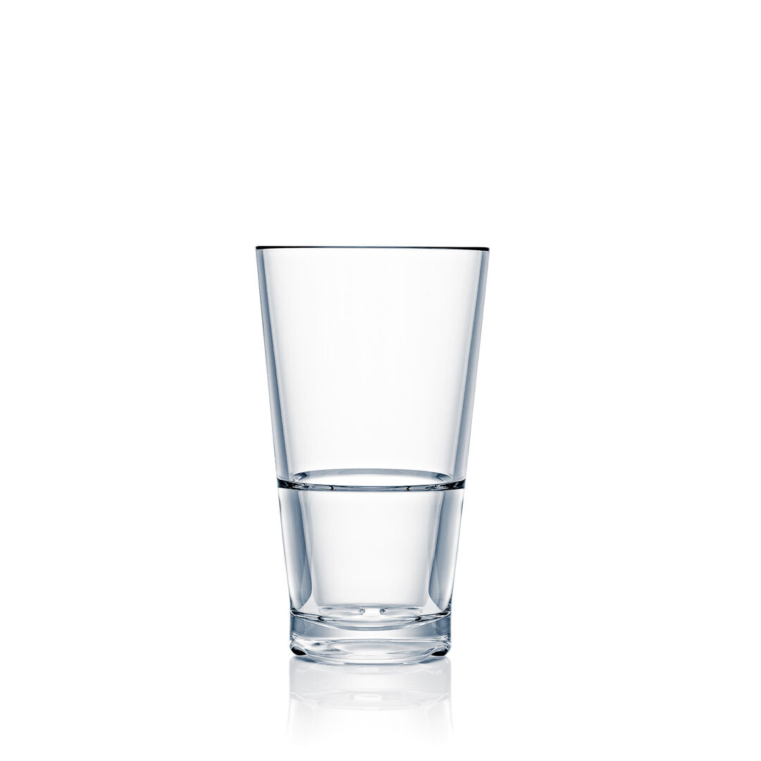 Polycarbonate Capella Stack Clear Cooler 47.5cl (16.75oz) Box of 12